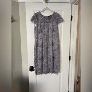 Alex Evenings Floral Formal Midi Dress